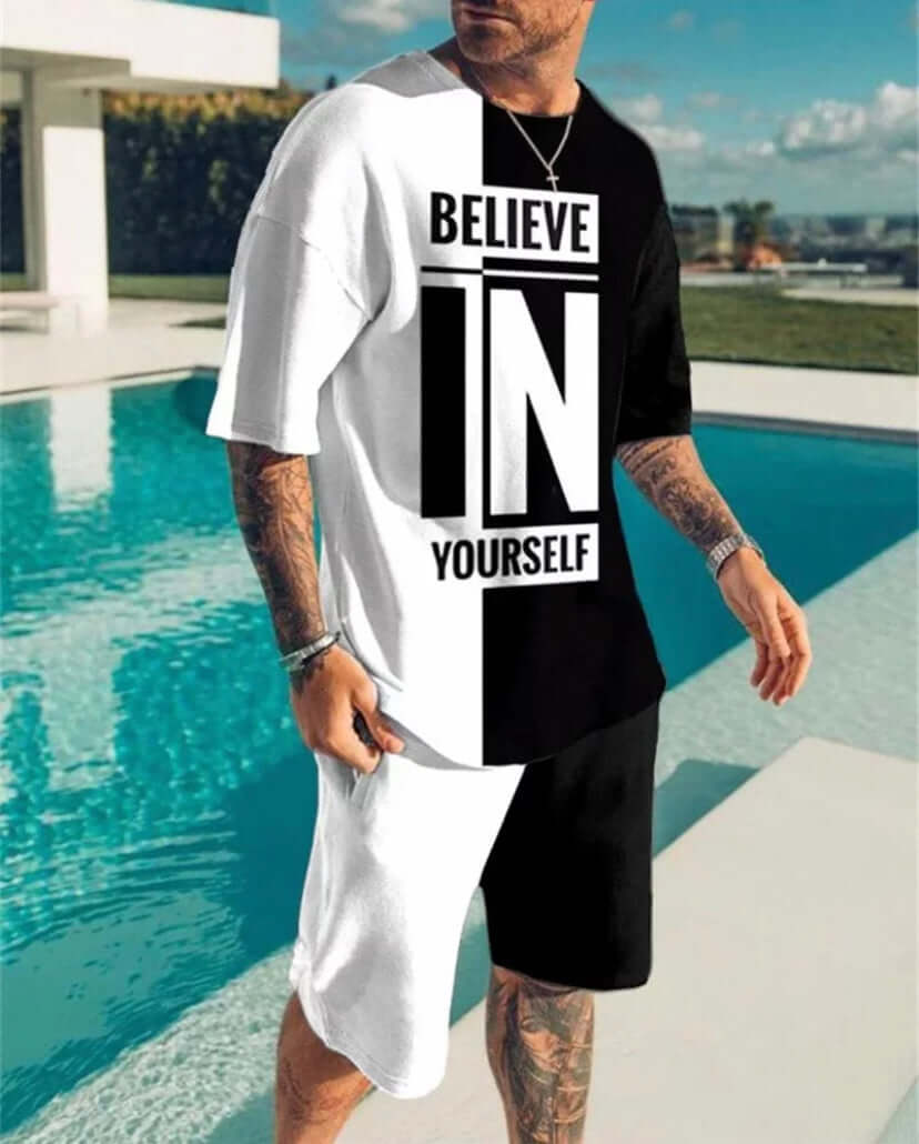 men shortset