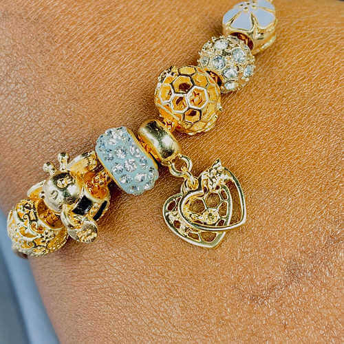 gold Charm Bracelets
