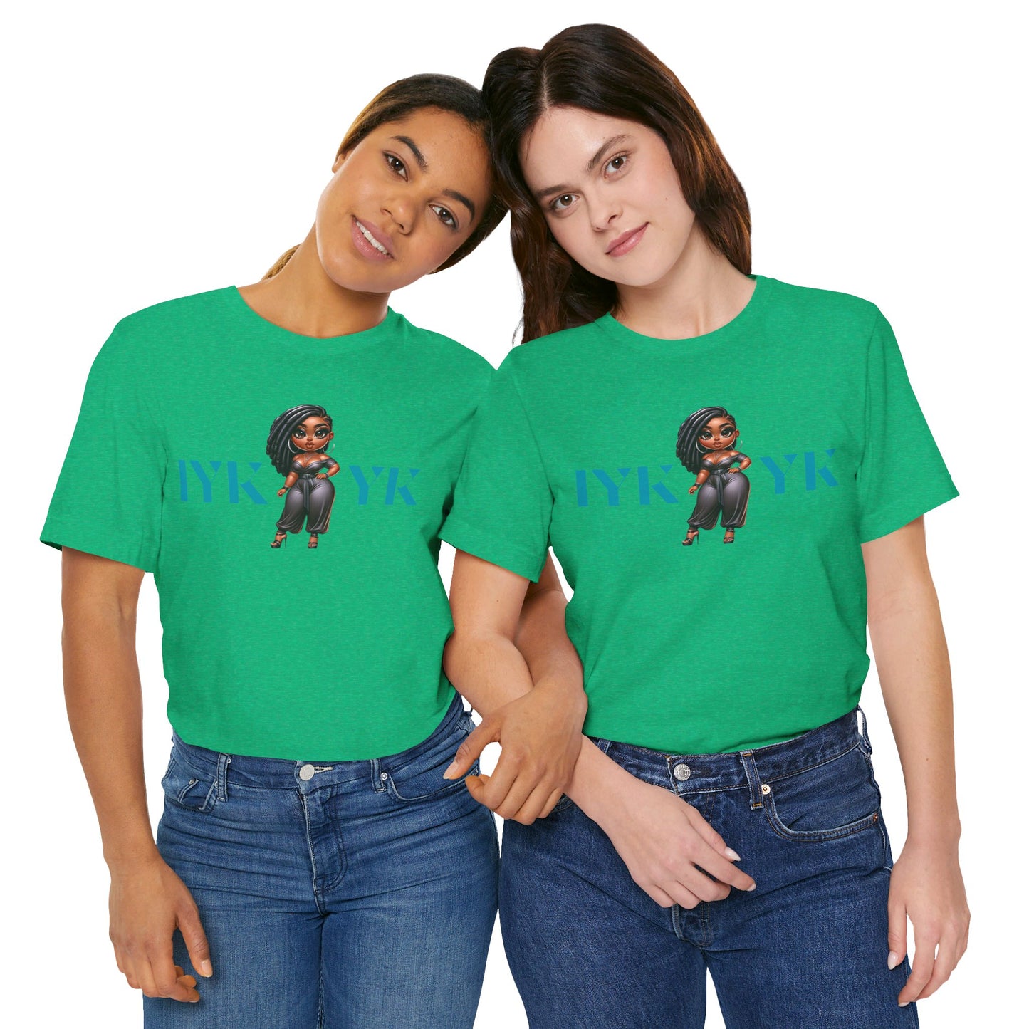 Iykuk Unisex Jersey Short Sleeve Tee