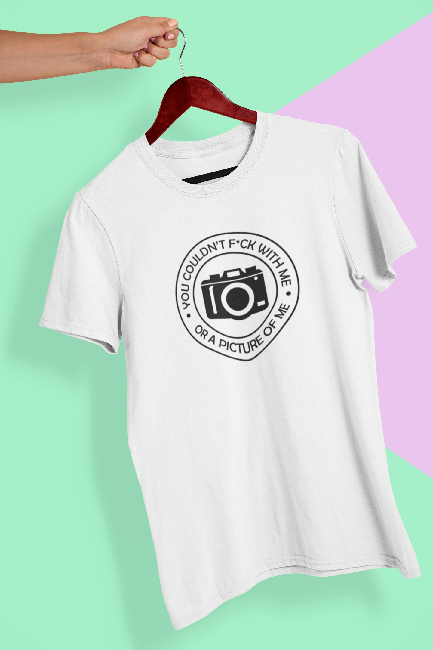Not a picture of me - Unisex Moisture Wicking Tee