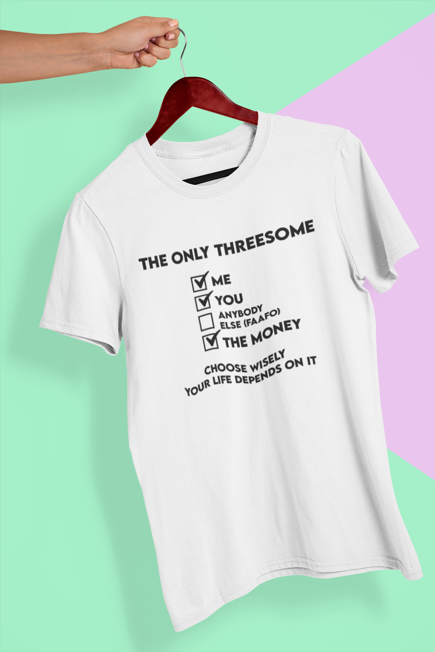 THE ONLY THREESOME - Unisex Jersey Short Sleeve Tee