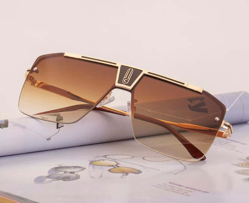 Luxury Square Sunglasses For Men