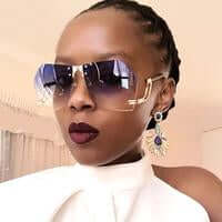 women Luxury Wide Frame Sunglasses