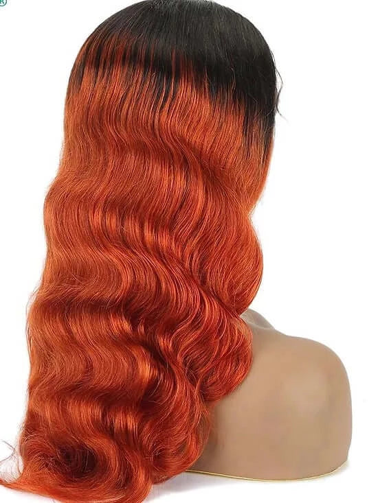 human hair ombre lace front